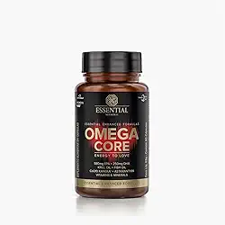Omega Core Ômega 3 + Astaxantina + CoQ10 Essential Nutrition 60 Cápsulas