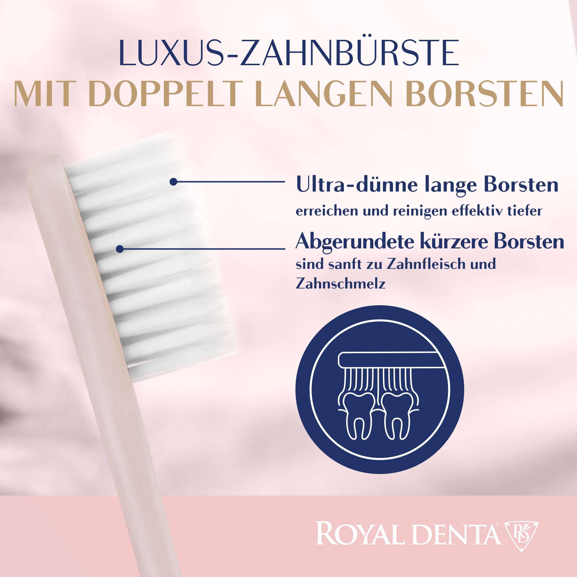 3-teiliges Zahnpflege Set – Zahnbürste Extra Weich & Hydroxylapatit Zahnpasta Fluoridfreie & Gold-Zahncreme mit Fluorid für Plaque und für empfindliche Zähne