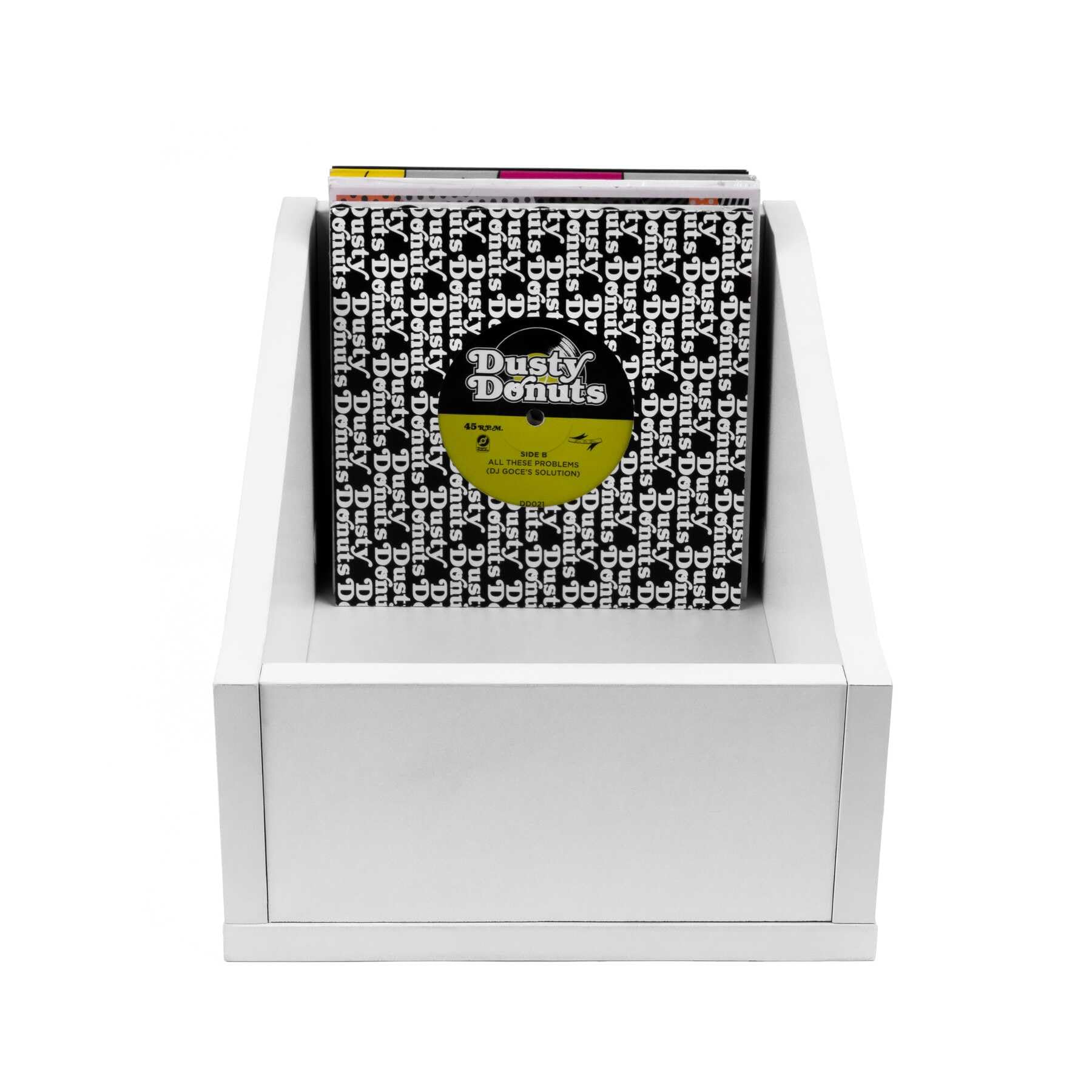 Glorious 7'' Record Box Advanced White - Vinyl Aufbewahrung