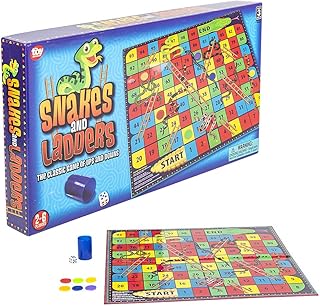 Rhode Island Novelty Snakes and Ladders Board Game, One per Order