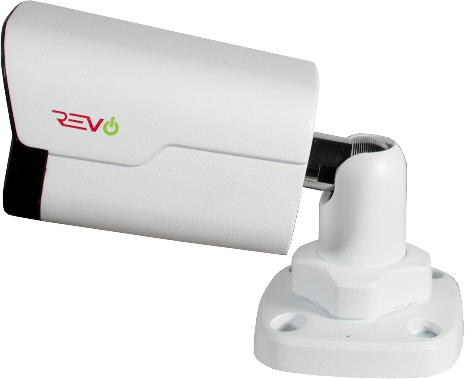 REVO America RU41B4G-1T Ultra HD 4-CH 1TB NVR Surveillance System with 4 x 4 Megapixel Bullet Cameras (White)