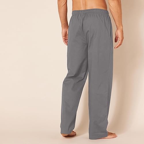 Miniatura 3 de Tienda Essentials - Pantalón de pijama para hombre, corte recto