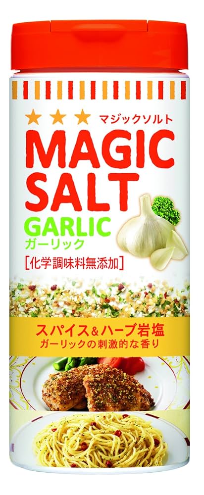 Amazon.co.jp: S&B マジックソルト ガーリック 80g : 食品・飲料