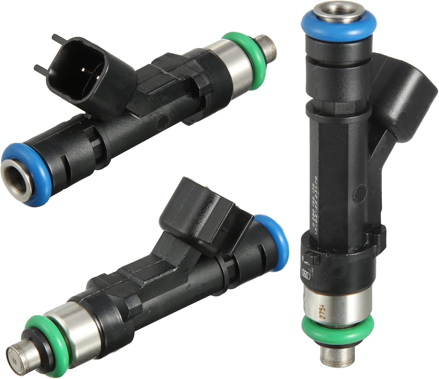 X AUTOHAUX 8Pcs 0280158138 7C3E9F593A Car Fuel Injector Nozzle Replacement for Ford F-150 5.4L 2007-2008 for Ford F-250 F-350 Super Duty 5.4L 2007-2010