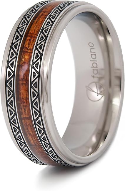 fablano Ring zilver of zwart, handgemaakt en waterdicht, houten ring fablano Ring zilver of zwart, handgemaakt en waterdicht, houten ring