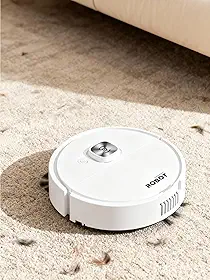 Mini robô compacto aspirador de pó discreto vassoura de chão silenciosa para casa apartamento pequeno espaço limpeza diária