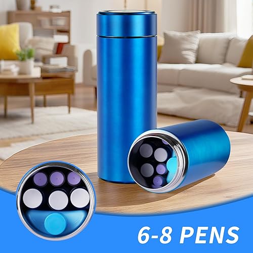 Miniatura 3 de Bogush Bolígrafos de insulina 60H, con capacidad para 6 a 8 bolígrafos, estuche de viaje, enfriador de medicamentos para viajes, aprobado por la