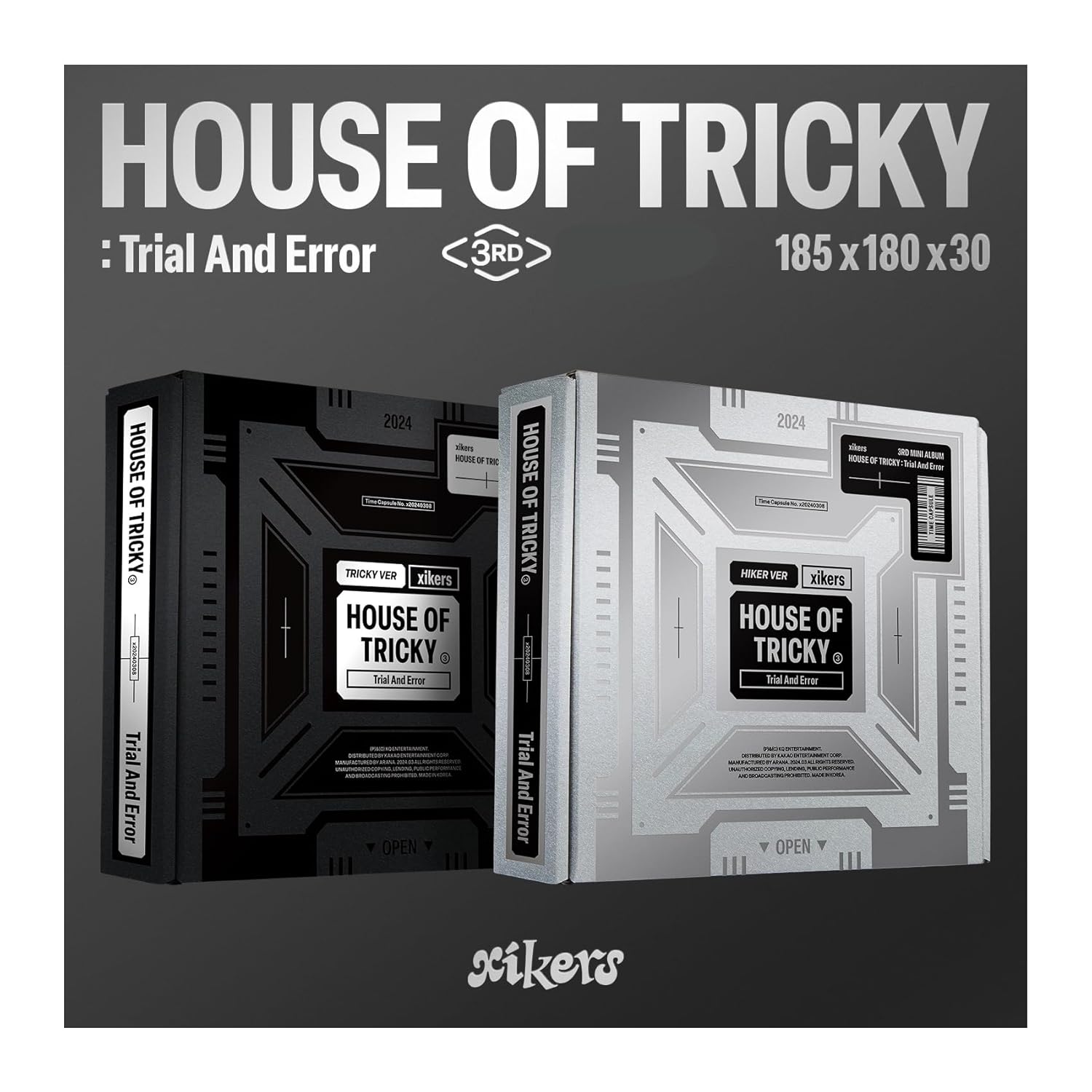 XIKERS, MINJAE, JUNMIN, SUMIN, JINSIK - xikers House of Tricky : Trial ...
