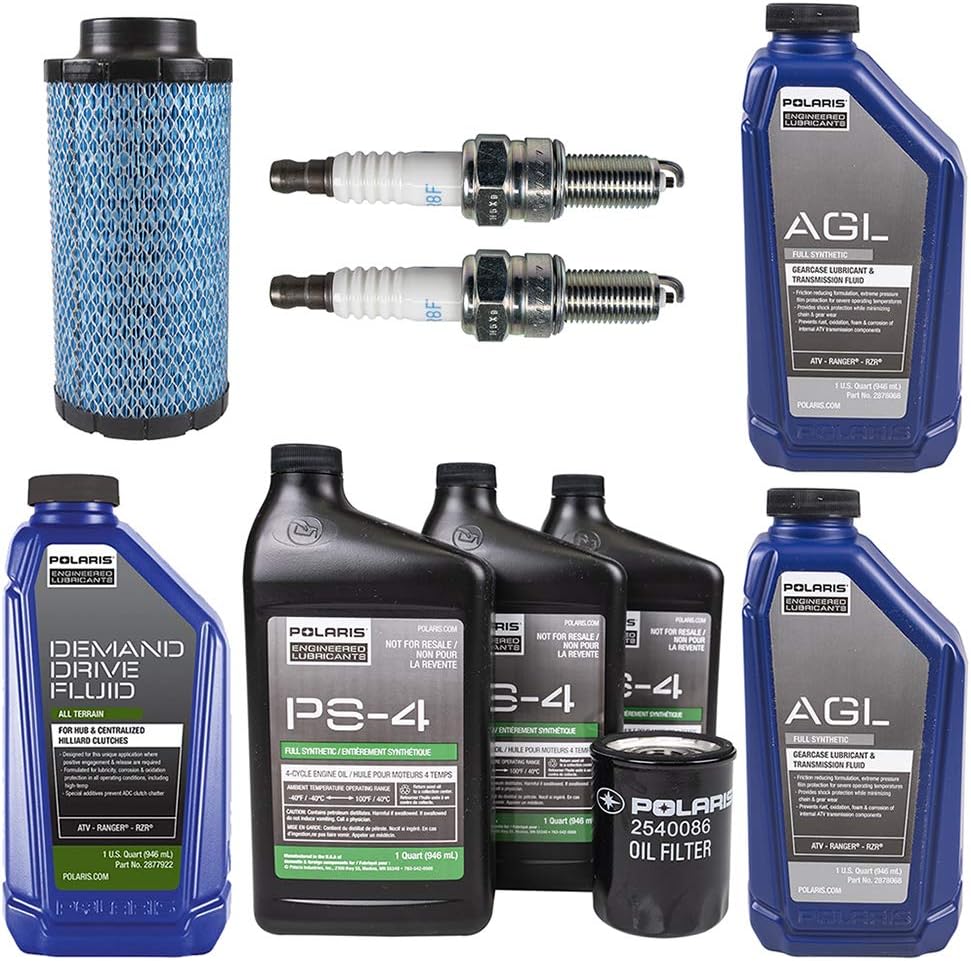 2016 Polaris RZR XP 4 Turbo OEM Full Synthetic Oil Change Kit POL05