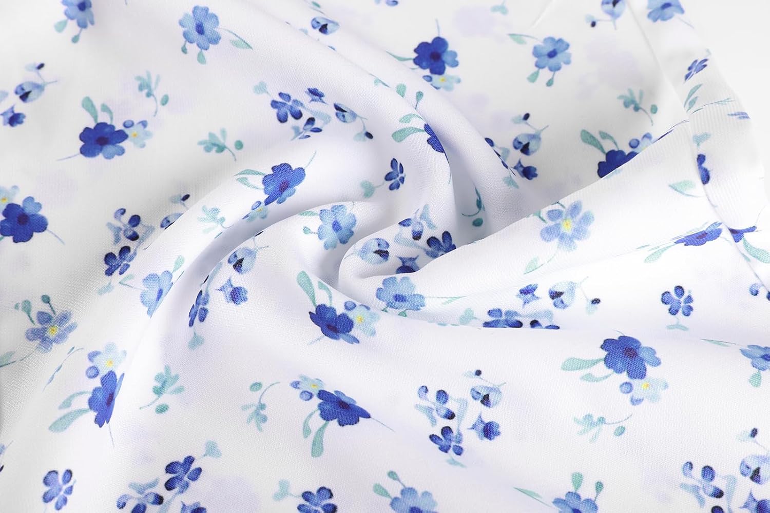 GRACE KARIN Girls Romper Fashion Floral Jumpsuit Summer Casual Ruffle Wide Leg Pants One Piece Outfits 7-14 Years - Image 6