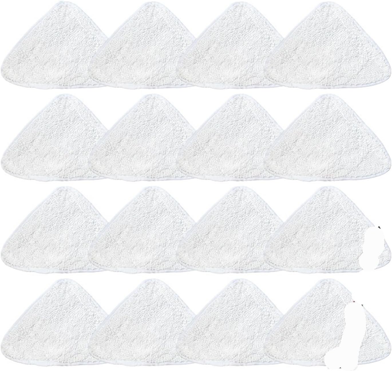 Ultra-fine Fiber Steam Mop Pad, Cleaner Parts Triangle Replacement Cloth Accessories(10pcs)