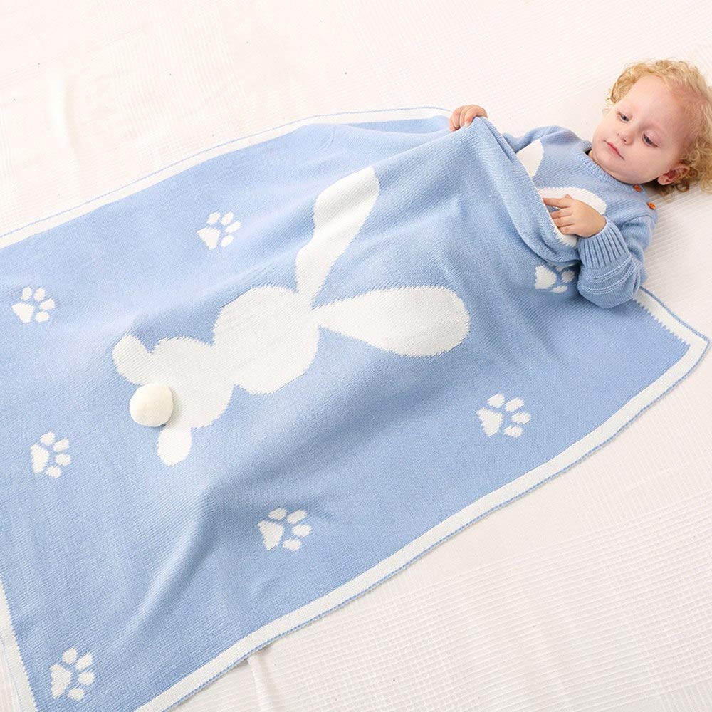 Coperta Coniglio ABAKUHAUS per Bambini | Regalo Morbido 125x175 cm