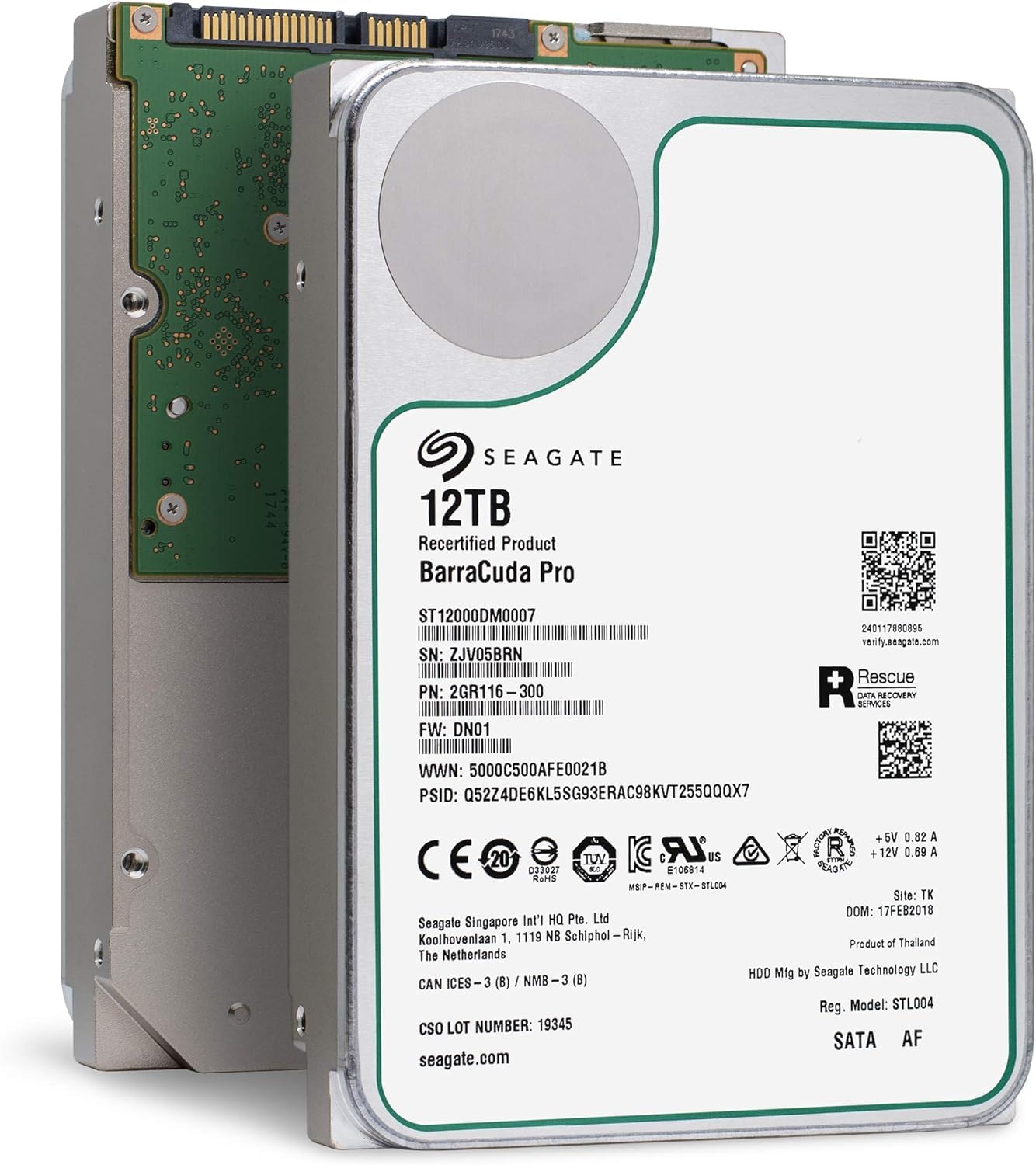 Amazon.com: Seagate BarraCuda Pro 12TB Internal Hard Drive
