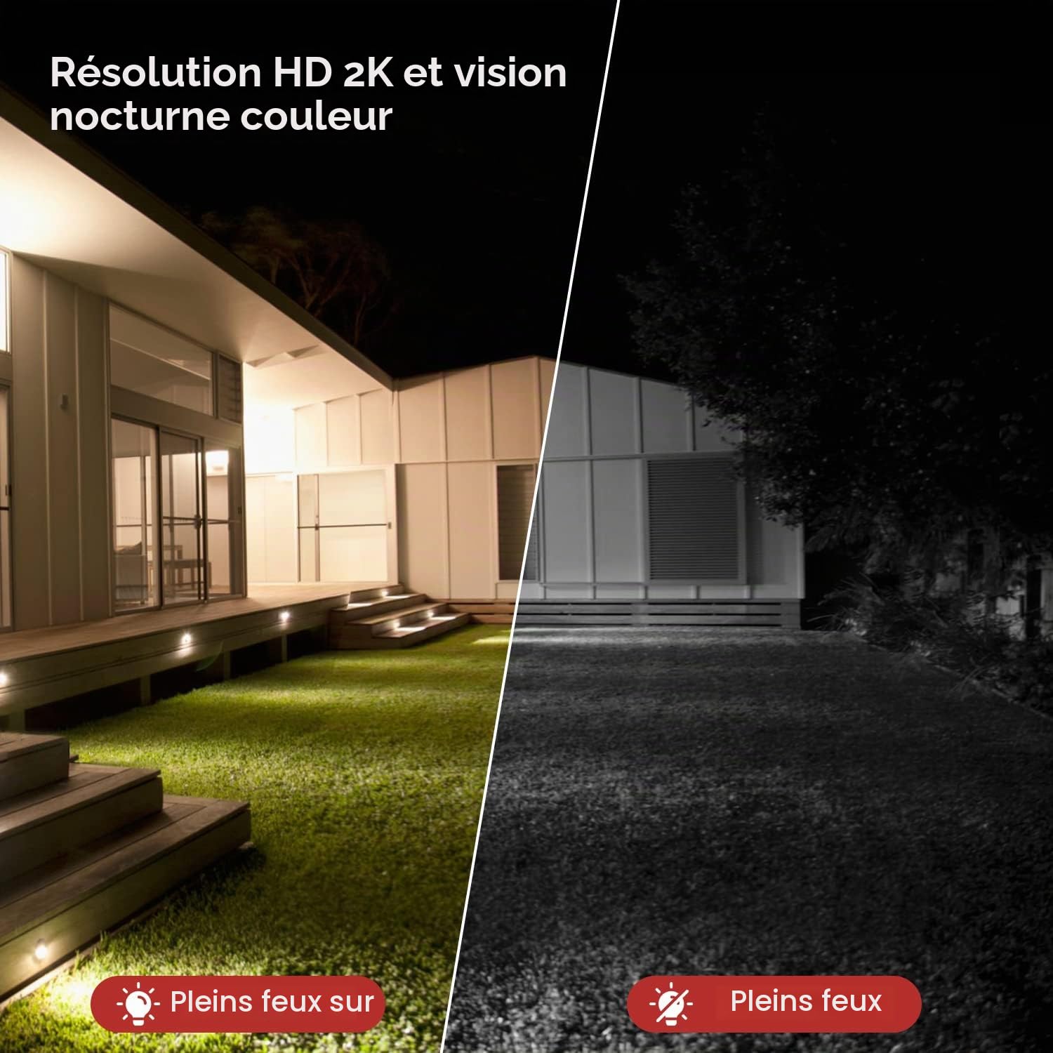 Camera 4G LTE de Surveillance avec Carte Sim et SD,Caméra Exterieur Solair sans WiFi,PIR Détection Humaine,2K Vision Nocturne,Audio Bidirectionnel,Étanche