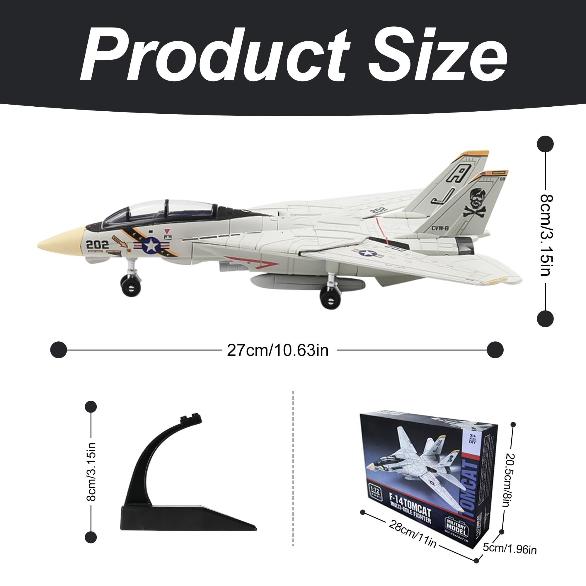 Amazon.co.jp: MXHLXRMP 1:72スケール F-14 トムキャットファイター