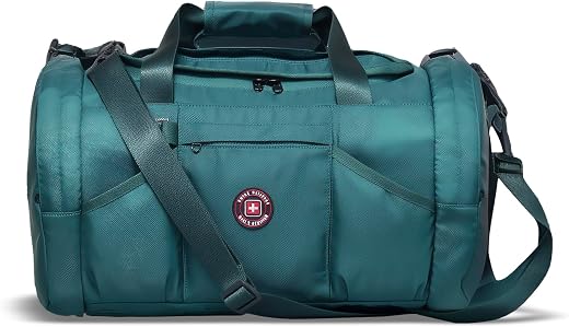 Swiss Military Fitpro Gym Duffle Bag 36L for Men &amp; Women | Travel, Fitness, Sports, Training, Overnight Bag with Shoe Comp...