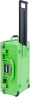 ColorCase Pelican Air 1535 Carry-on Case Lime Green - Medium Size Waterproof Case (Case Only) - Lime Green Handles & Latches