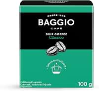 Baggio Café Drip Coffee Clássico 10 Sachês 10g
