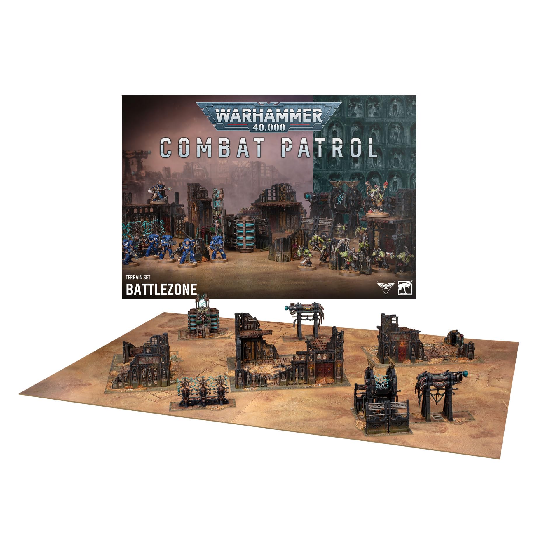 Games Workshop - Warhammer 40,000 - Combat Patrol: Battlezone Terrain Set