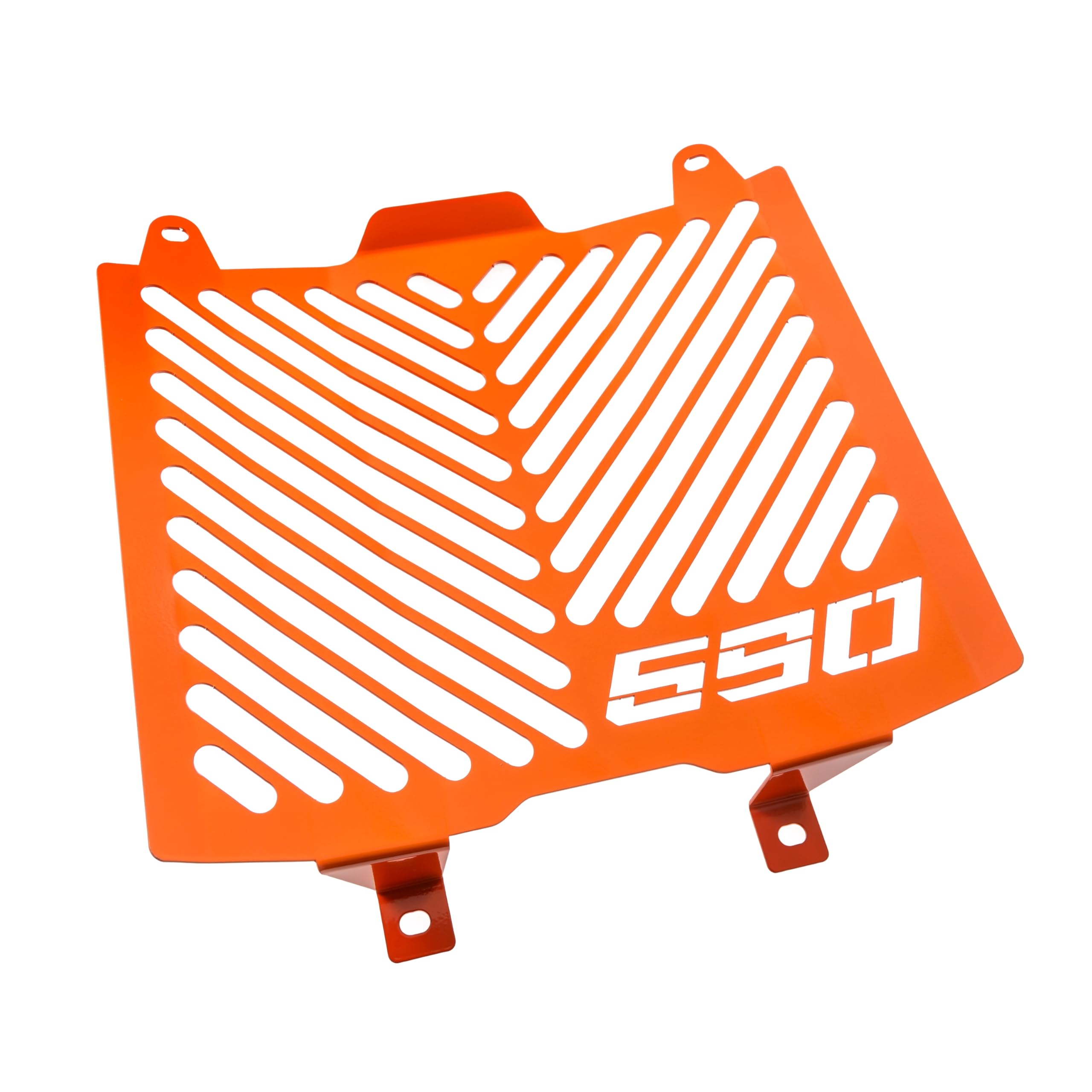 ZIEGER Kühlerabdeckung Logo orange kompatibel mit: KTM 690 Duke