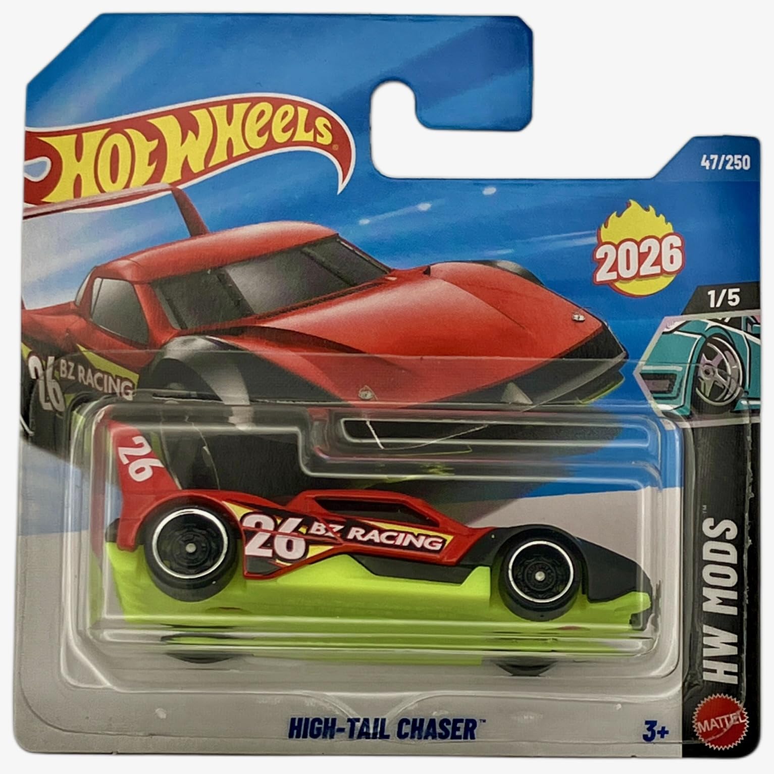 Amazon.com: Hot Wheels - High-Tail Chaser - HW Mods 1/5 - JJH35