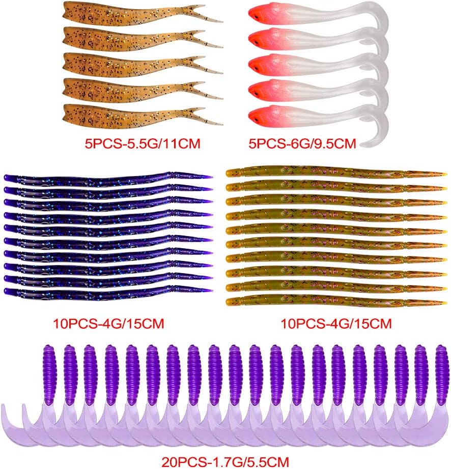 Fishing Rod and Reel Combos - Telescopic Fishing Pole Spinning Reels Full Kit - for Fishing Travel Saltwater Freshwater Fishing