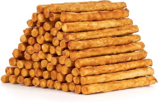 MON2SUN Dog Treats, 5 Inch Chicken Flavor Collagen Sticks, 21.16 oz | 75 Count Pack, Teeth Cleaning, Long-lasting Chew, Suitable for Small Dogs