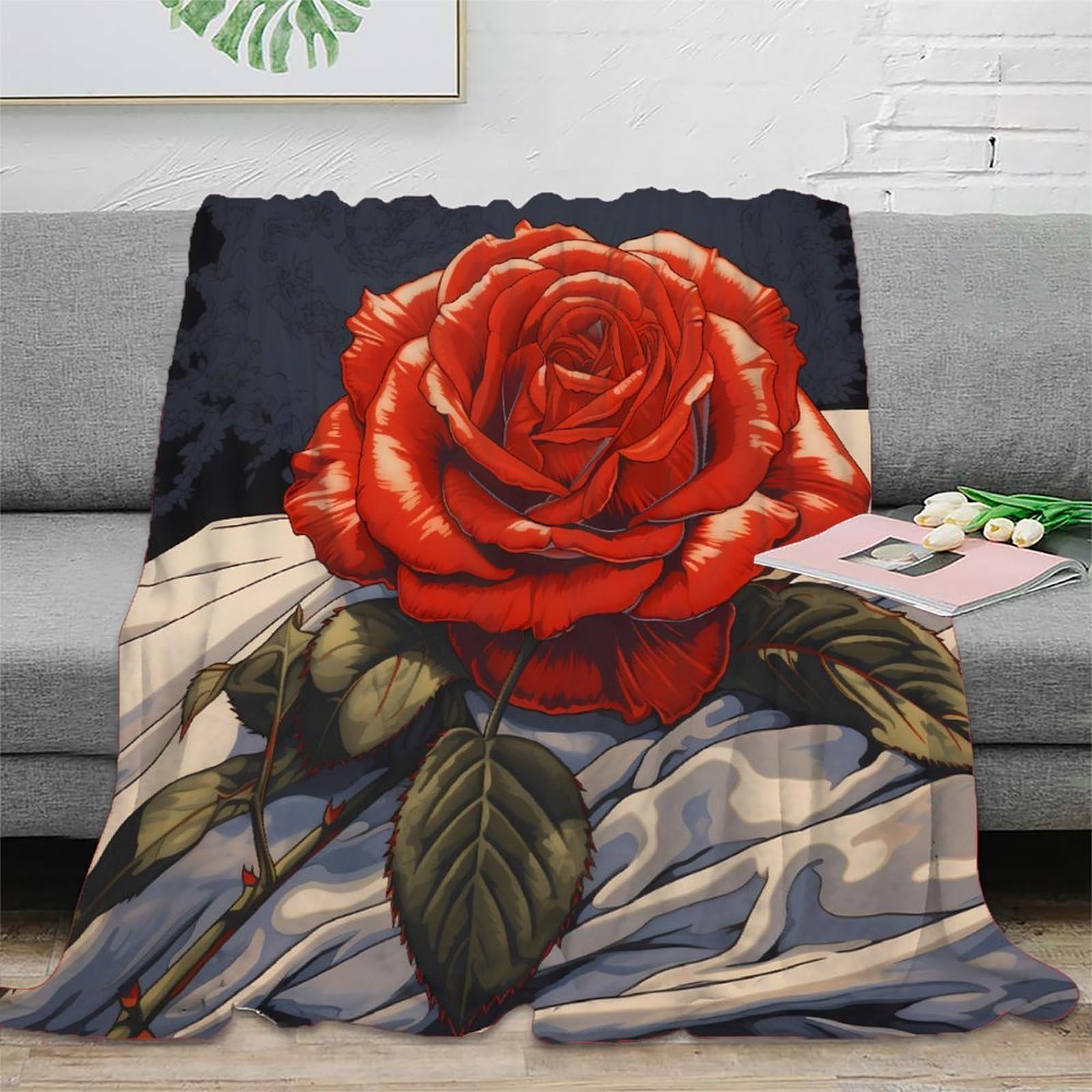 Couverture douce microfibre pour réchauffer les nuits fraîches en colocation