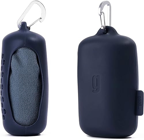 Miniatura 5 de Toalla de secado rápido, microfibra súper absorbente de secado rápido, camping, gimnasio, natación, yoga y deportes, color gris