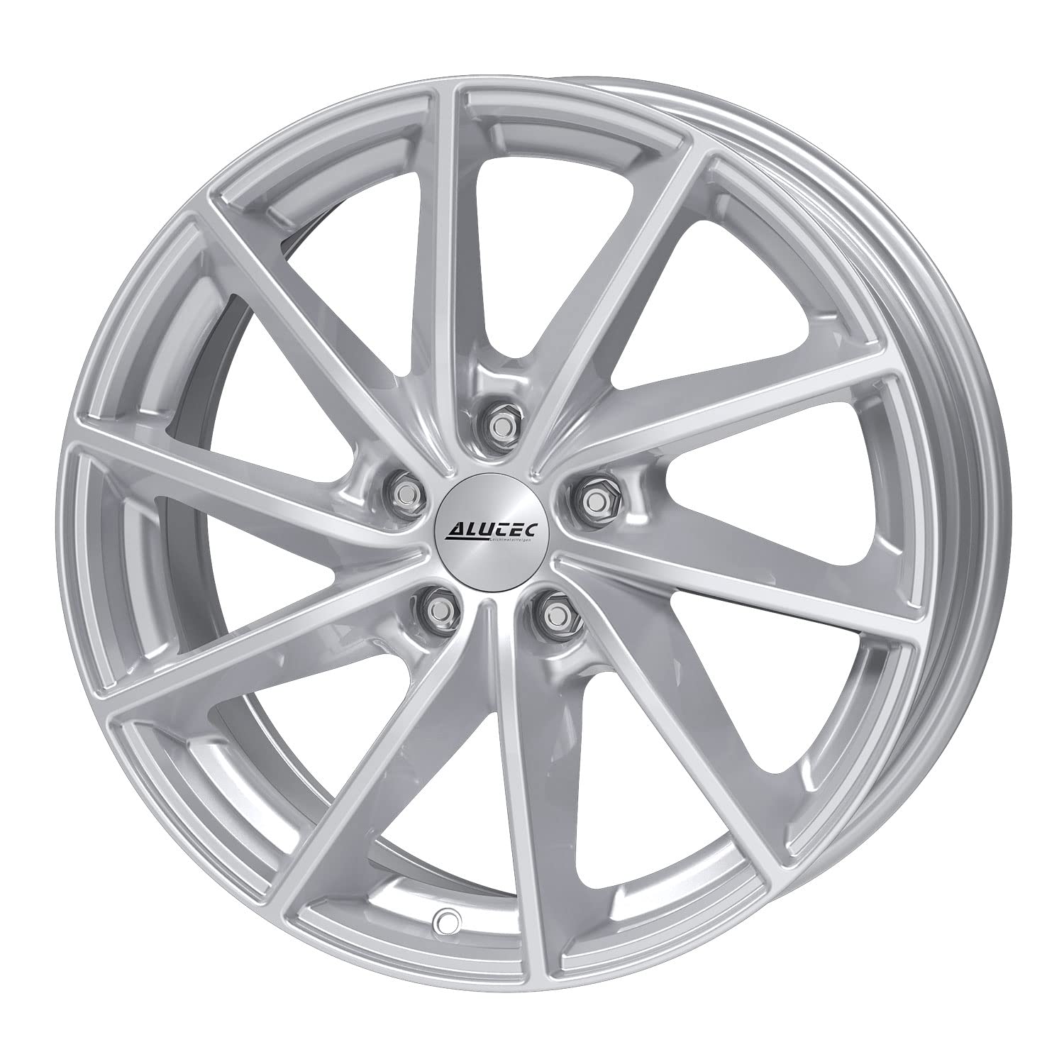 4 x felgi Alutec Singa 6.0Jx16 ET40 4 x 100 polarno-srebrne kompatybilne z Chevrolet/DAEWOO(GM) /GM KOREA Aveo Kalos Spark