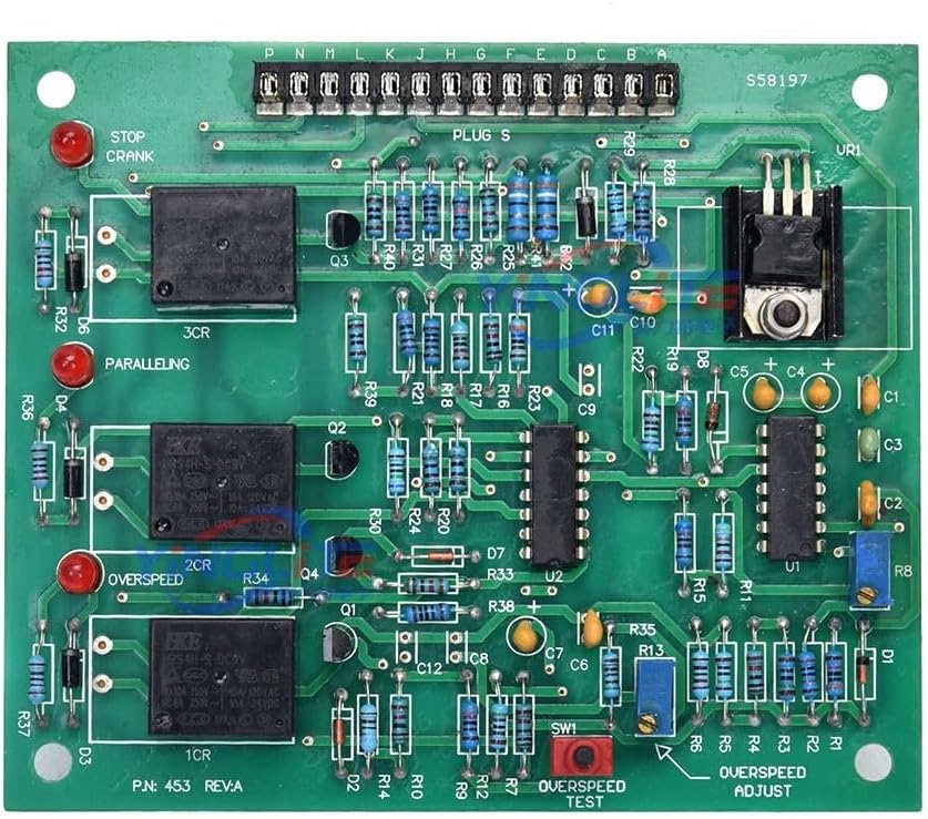3036453 Unità di controllo del governatore Generatore Scheda di allarme di sovravelocità Ricambi generatore