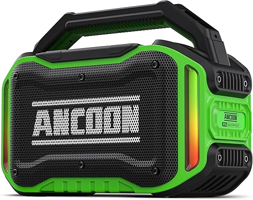 Miniatura 17 de Altavoces Bluetooth Inalámbricos: Altavoz de 80 W (pico) con graves, tiempo de reproducción de 20 horas, IPX6 impermeable, altavoces grandes para el