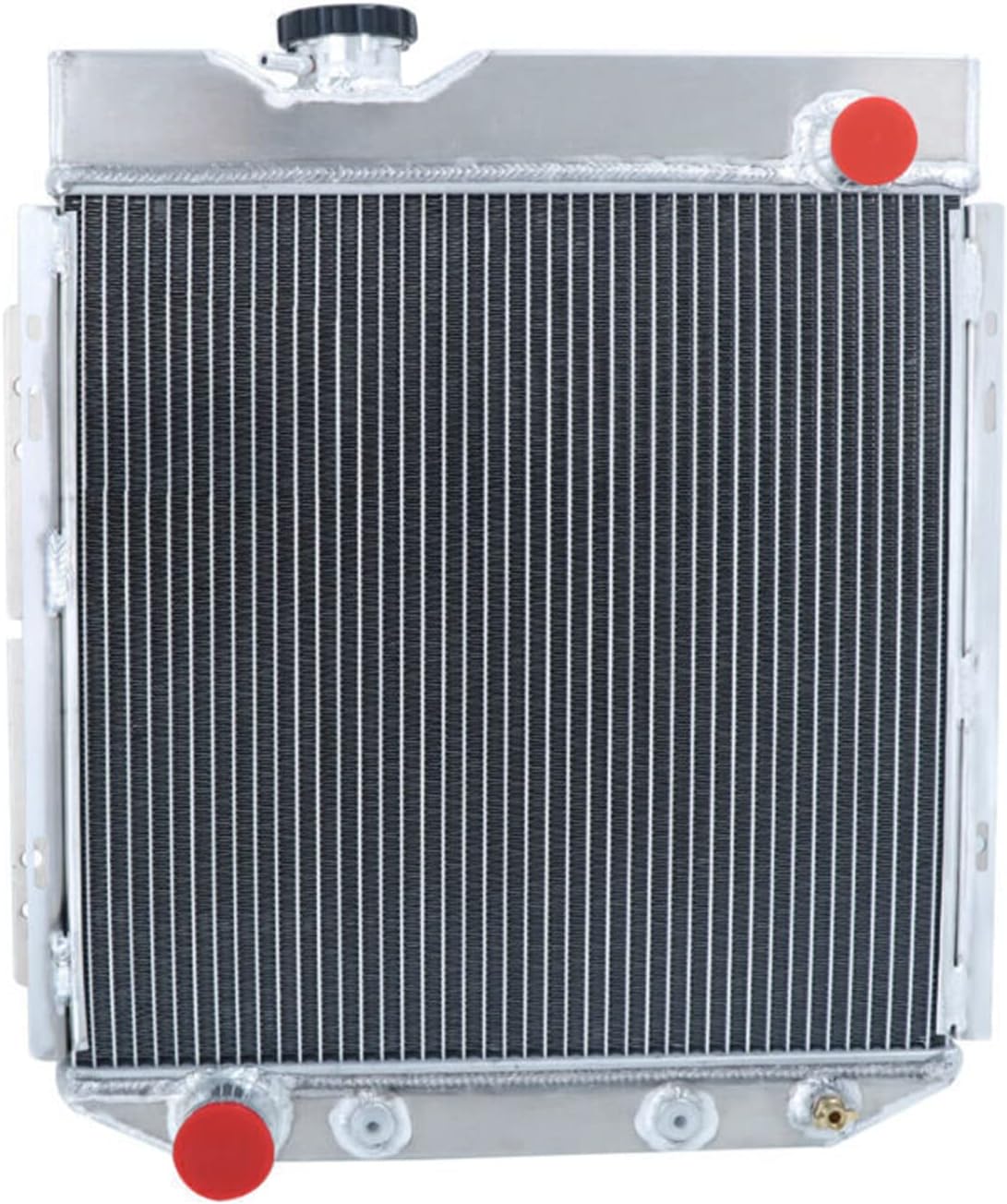4 Row Core All Aluminum radiator for 1960-1966 1961 1962 1963 1964 1965 Ford Falcon Mustang Econoline Ranchero Mercury Comet 5.0L V8 SWAP