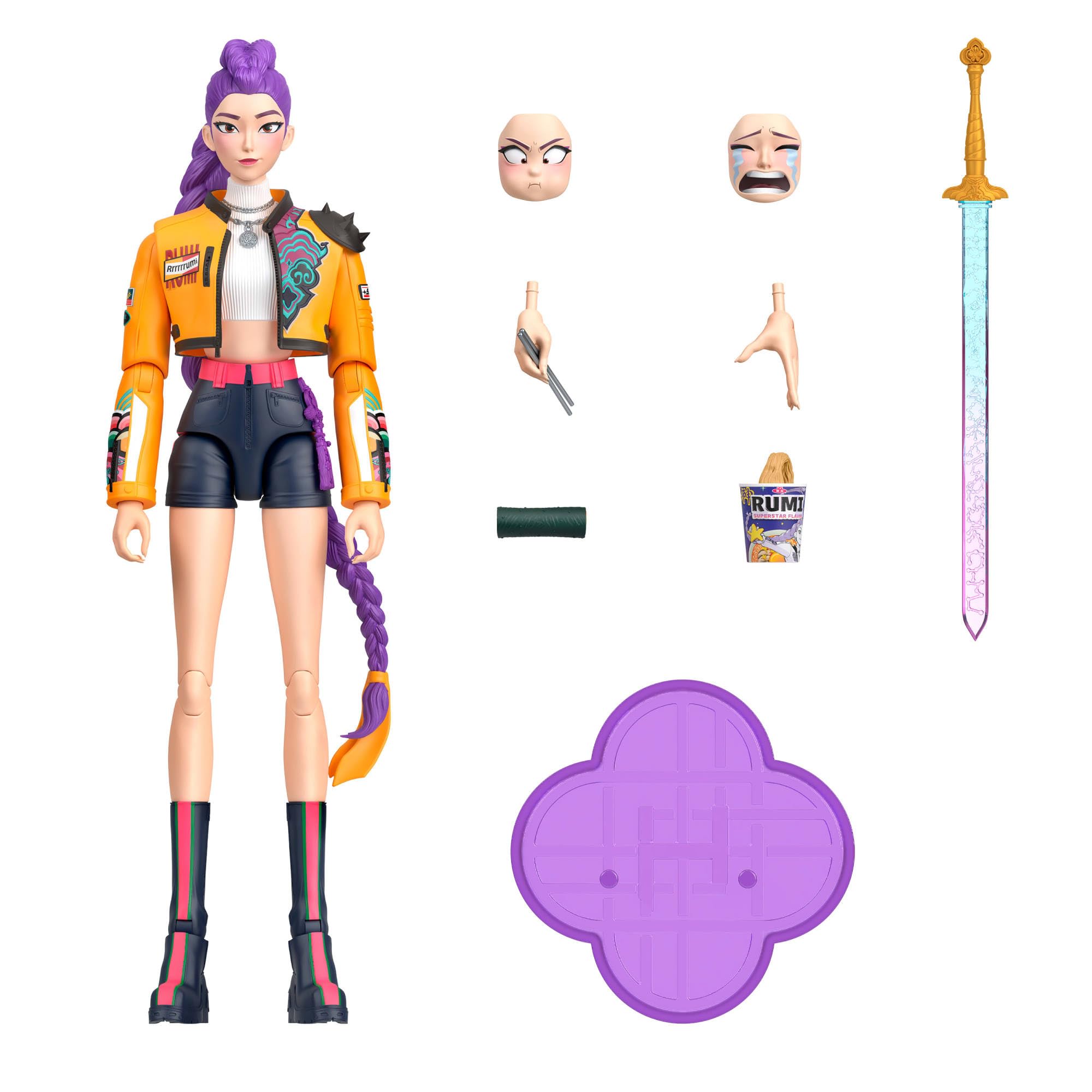 Mattel KPop Demon Hunters HUNTR/X Rumi 6-inch Action Figure