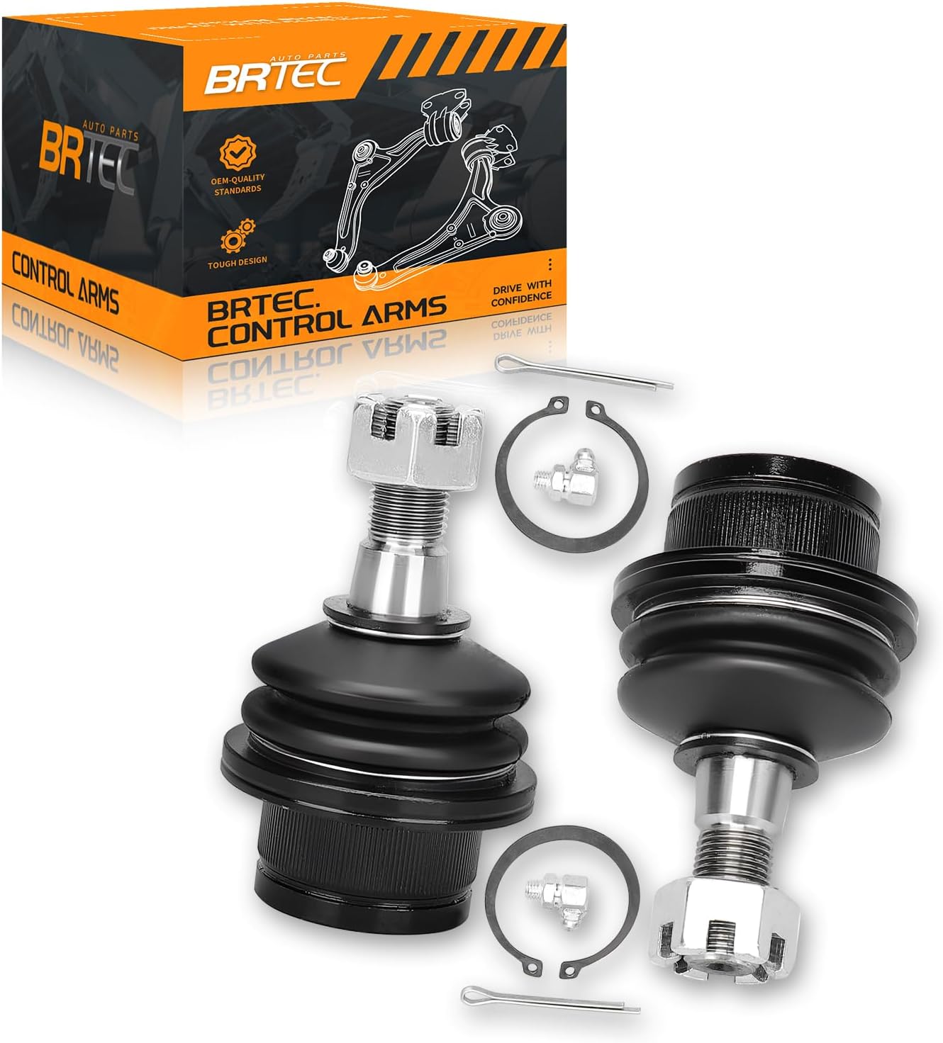 Front Lower Ball Joints for Ford F150 1997-2003, F250 1997-1999, Expedition Explorer Sport Trac Ranger Lincoln Blackwood Aviator Navigator Mazda B2300 B2500 B3000 B4000 Mercury Mountaineer 1995-2010
