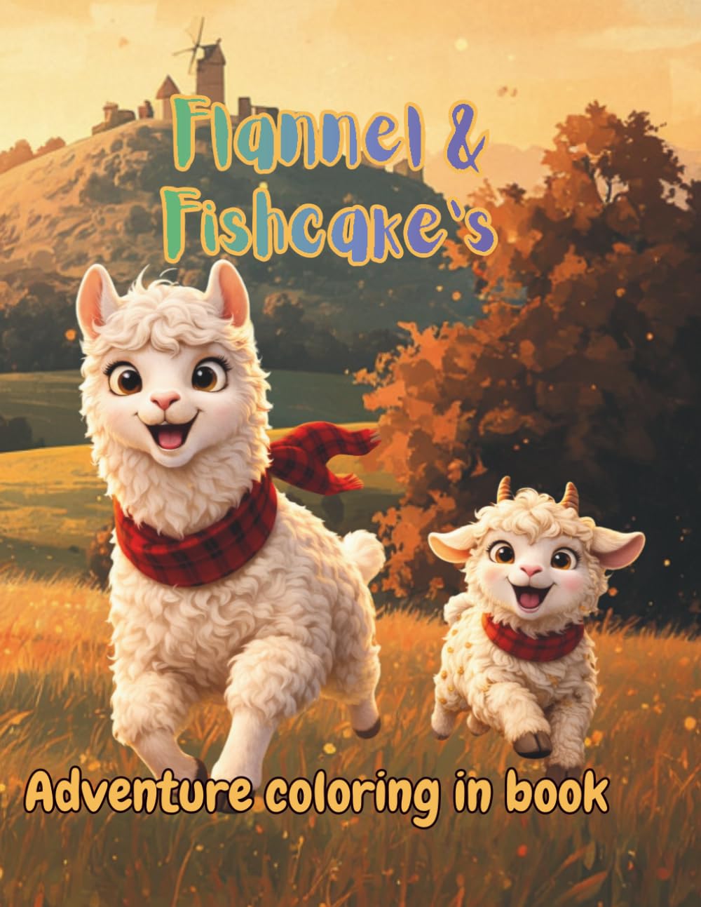 Flannel & Fishcakes coloring book: fun farm adventures