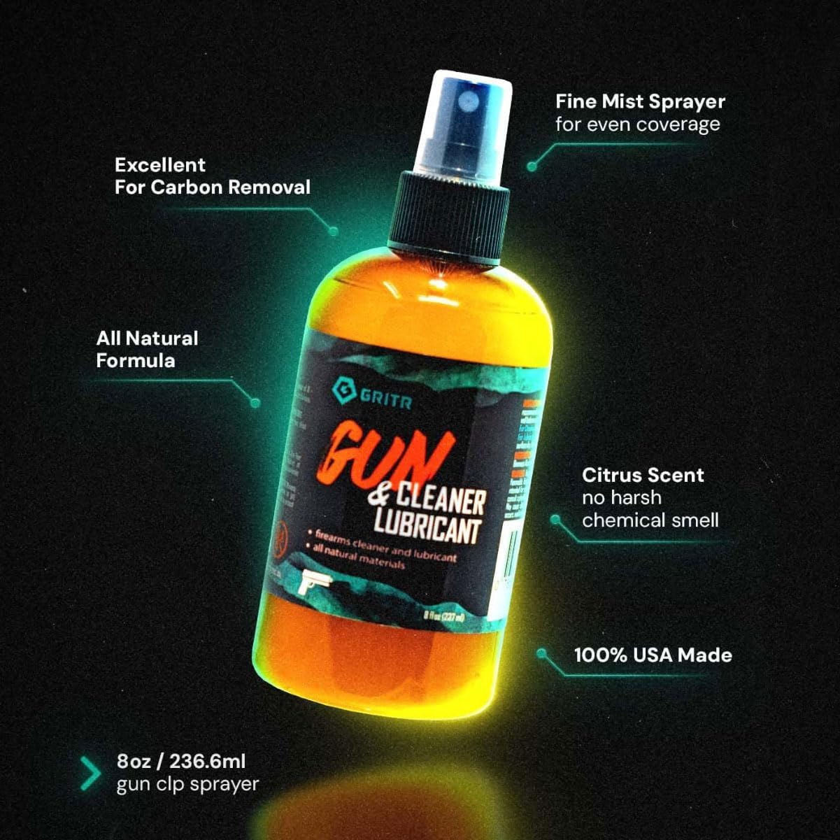 Fix It Sticks 15-65in Multi-Torque Driver Kit with GRITR Multi-Caliber Cleaning kit and GRITR Gun Cleaner and Lubricant - Custom Bundle