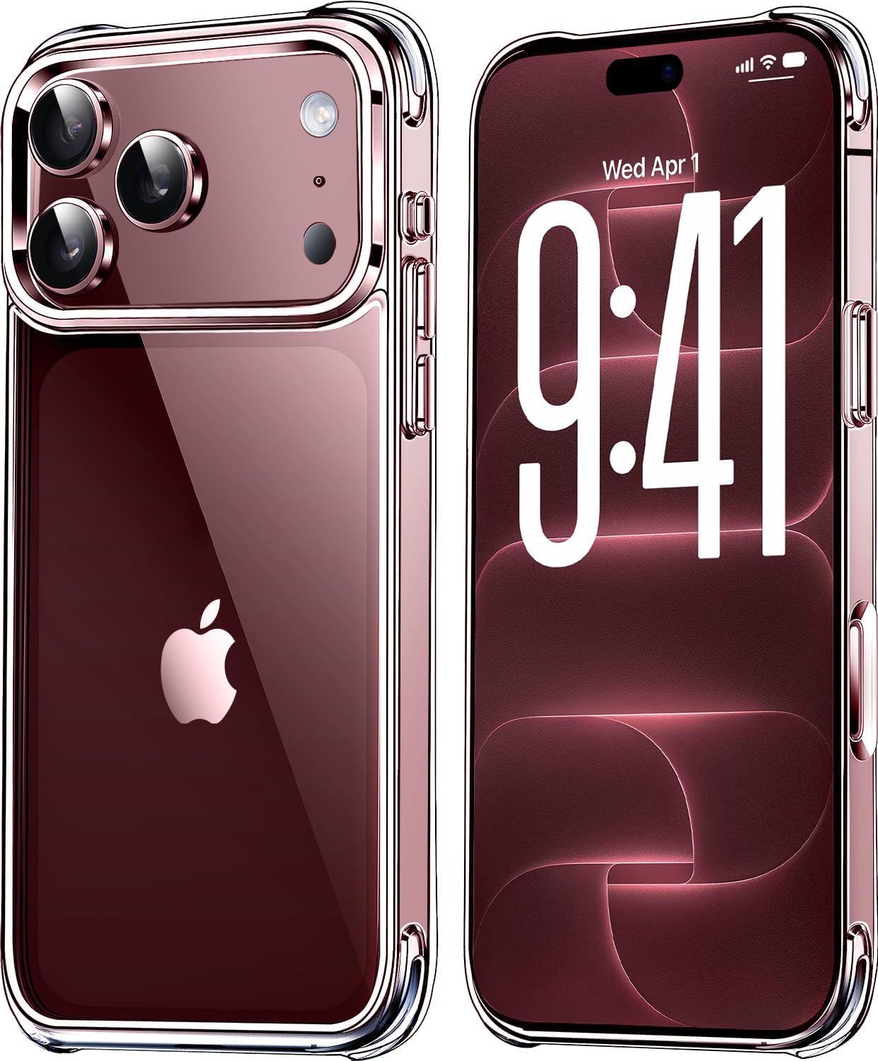 for iPhone 18 Pro Max Case Clear [Not-Yellowing]
