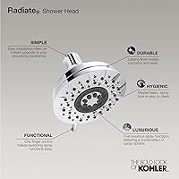 Vista 2 de KOHLER Cabezal de ducha multifunción radiante