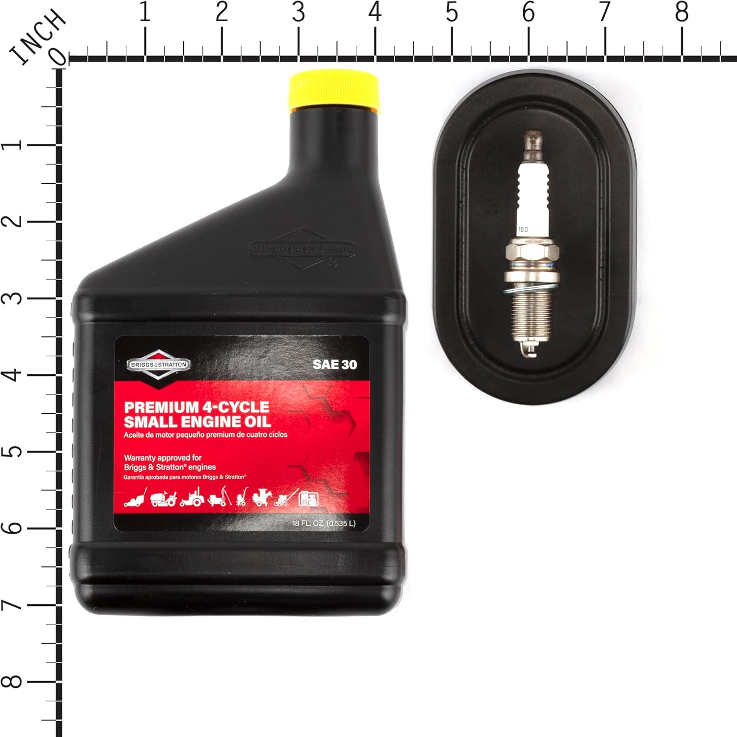 Briggs And Stratton Sae 30 Oil Engine Tune-Up Kit For Ex And Exi Push Mower Engines