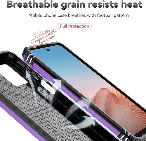 Miniatura 9 de Funda para Motorola Moto G Power 5G con cubierta deslizante para cámara, protector de pantalla HD prueba de caídas de grado militar, soporte de