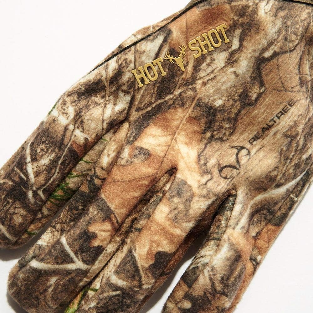 HOT SHOT Men’s Camo Lava Flow Stormproof Glove – Realtree Edge Outdoor Hunting Camouflage