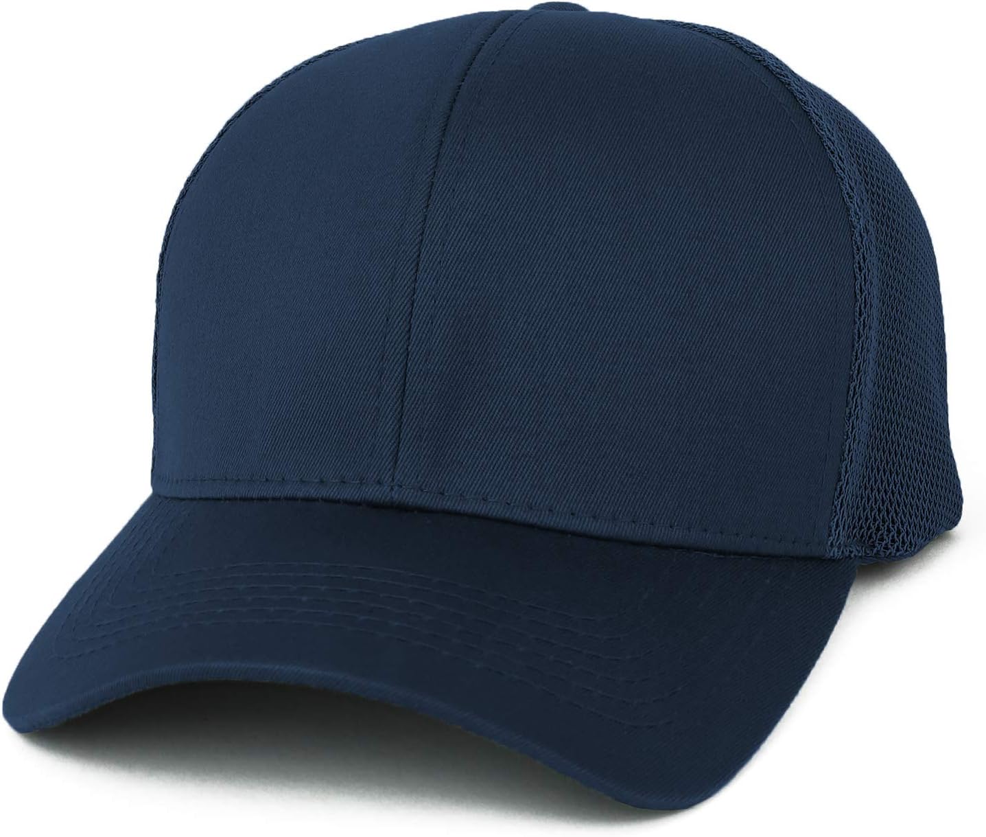 Trendy Apparel Shop Oversize XXL Structured Trucker Mesh Baseball Cap