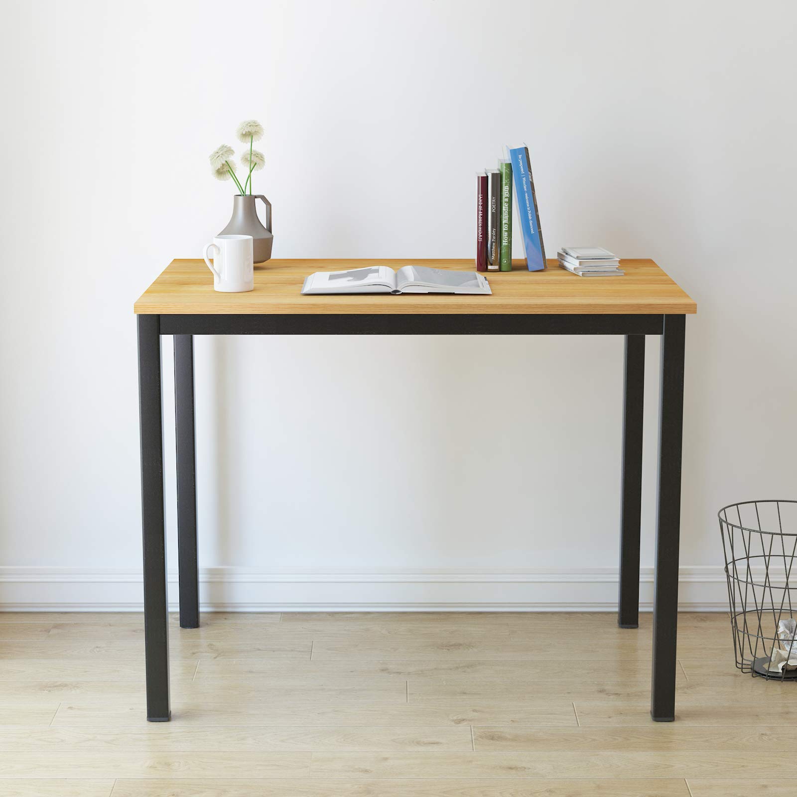 Snapklik.com : Soges 39.4 Inches Desk Small Computer Desk Home Office ...