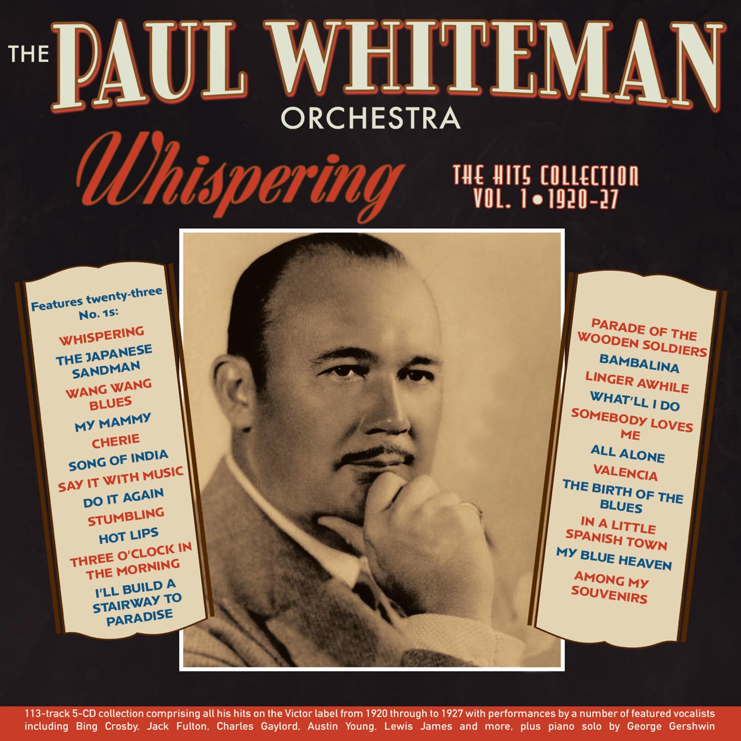 Paul Whiteman Orchestra Whispering - The Hits Collection Vol. 1 1920-27 CD New 8