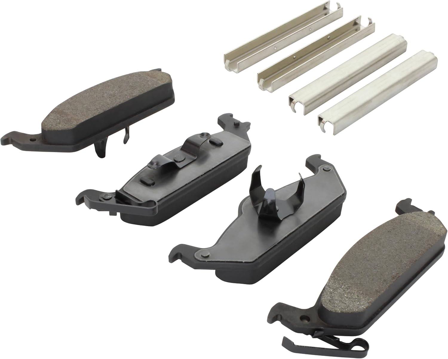 QUALITY-BUILT Rear Semi-Metallic Brake Pads, Premium 1001-0963M, Compatible with 2003-2004 Dodge Dakota