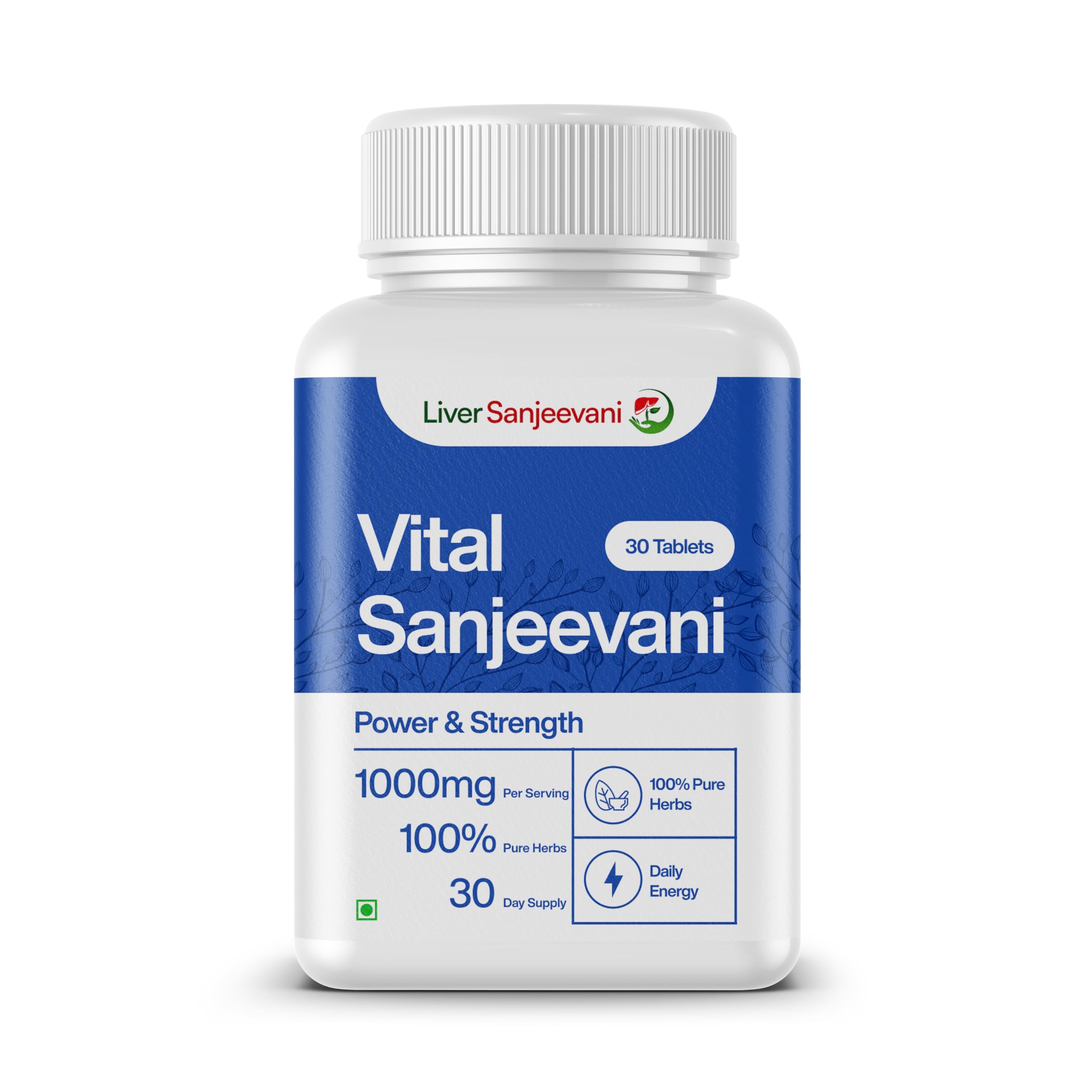 Liver Sanjeevani | Vital Sanjeevani Supplement with 1000mg Herb Extracts per servings | Helps in boosting strength & energy naturally | Organic & Safe 30 Capsules Pack of 1 (B0CLYX7JMT) Amazon Price History, Amazon Price Tracker