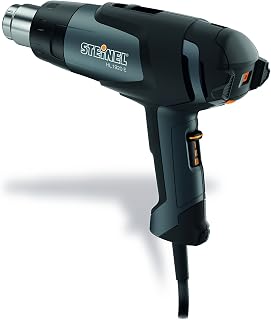 Steinel - 110025596 HL 1920 E Professional Heat Gun, 1500 W, Adjustable Temperature and Airflow, hot air Gun for Soldering, Heat Shrinking, Stripping Paint,fits 1.34" Industry Standard nozzles