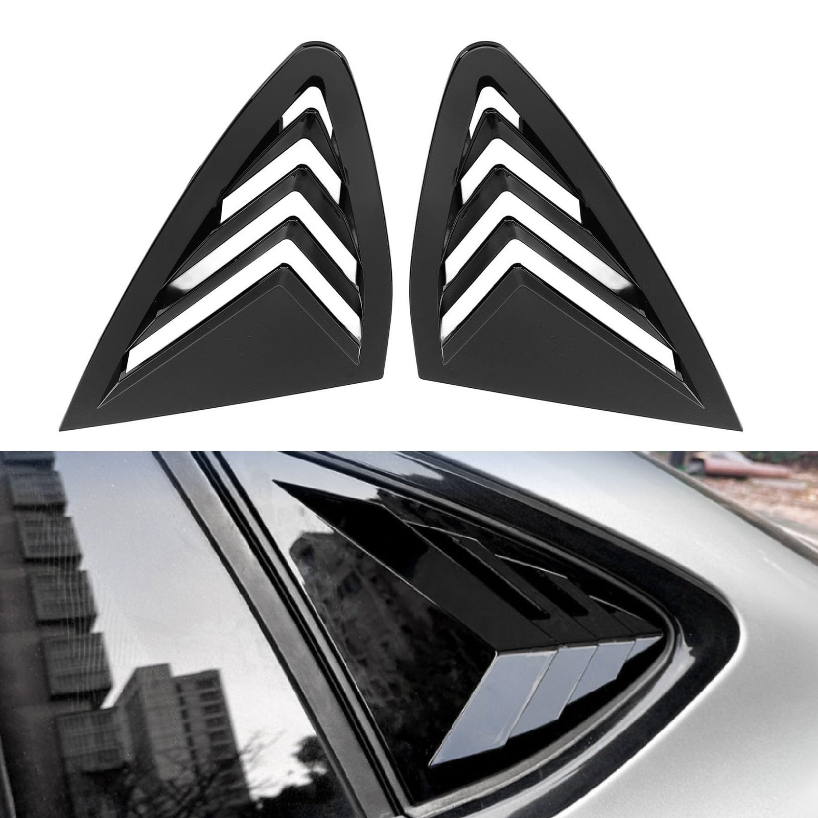 Persiennes de lunette arrière contre la chaleur pour GLC Coupé C253 noir