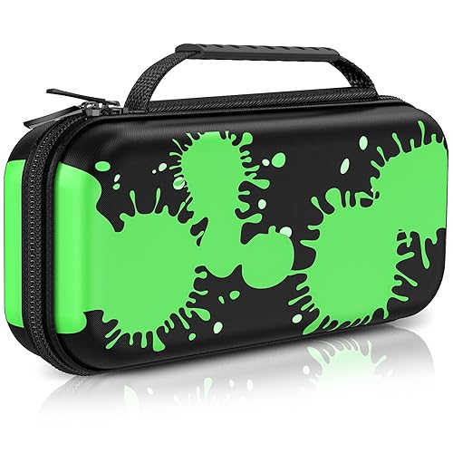 Switch Case Compatible with Nintendo Switch OLED and Nintendo Switch, Switch OLED Case - Portable Hard Shell Travel Switch Carrying Case for Switch
